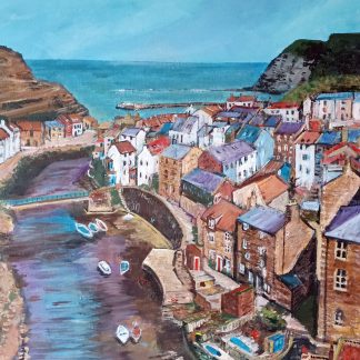 Staithes 2024, by Mary McGarry