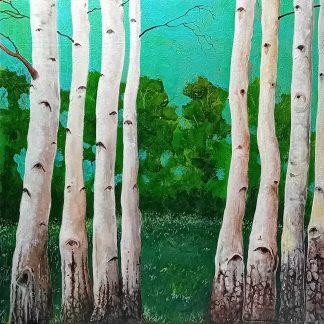 In Memory of the Birch Trees, by Andy Bratton